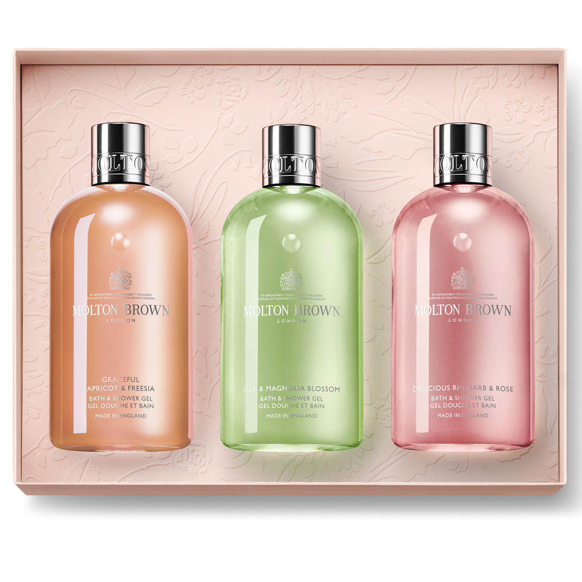MOLTON BROWN Floral & Fruity Body Care Gift Set 3 x 300 ml