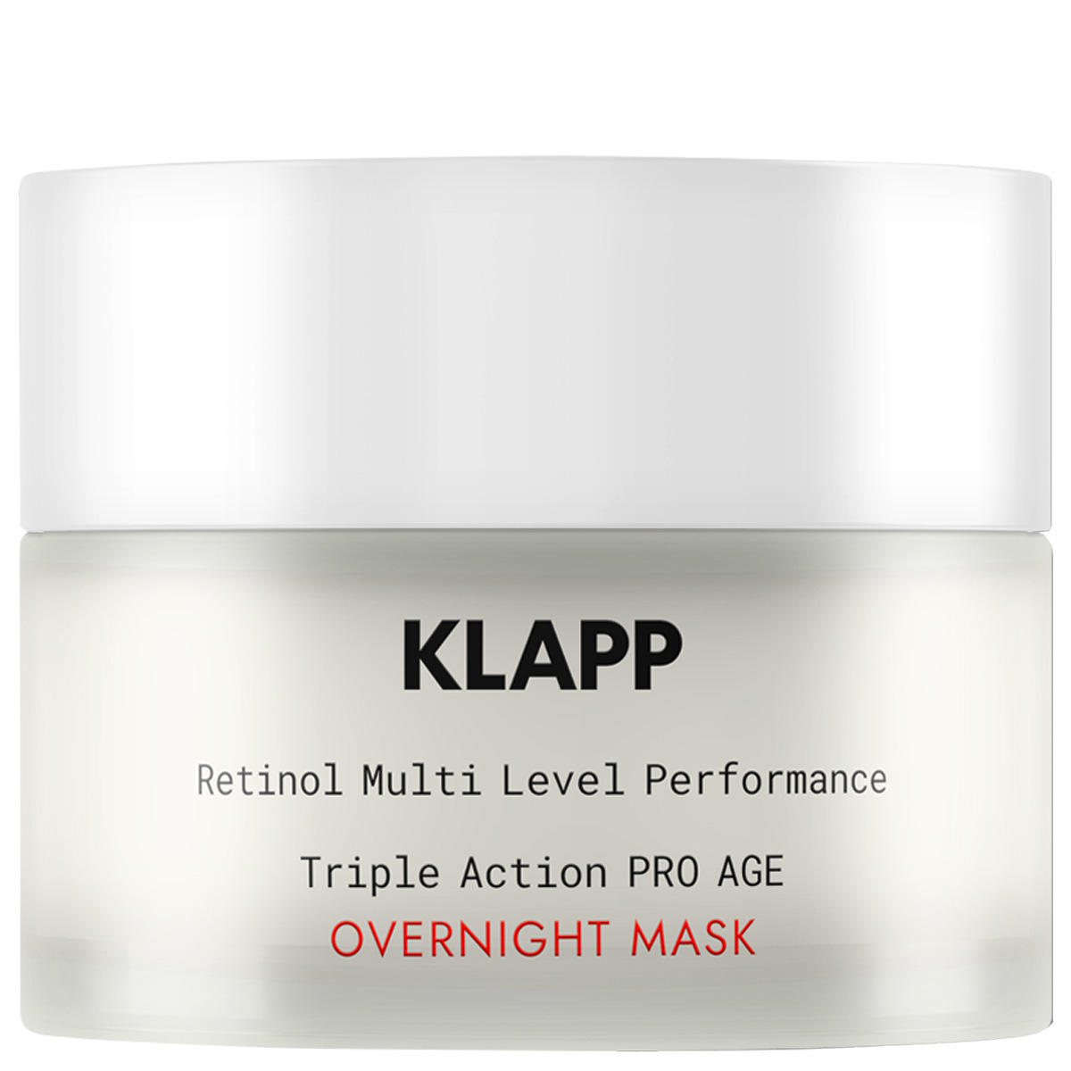 KLAPP RESIST AGING Retinol Triple Action PRO AGE Overnight Mask 50 ml