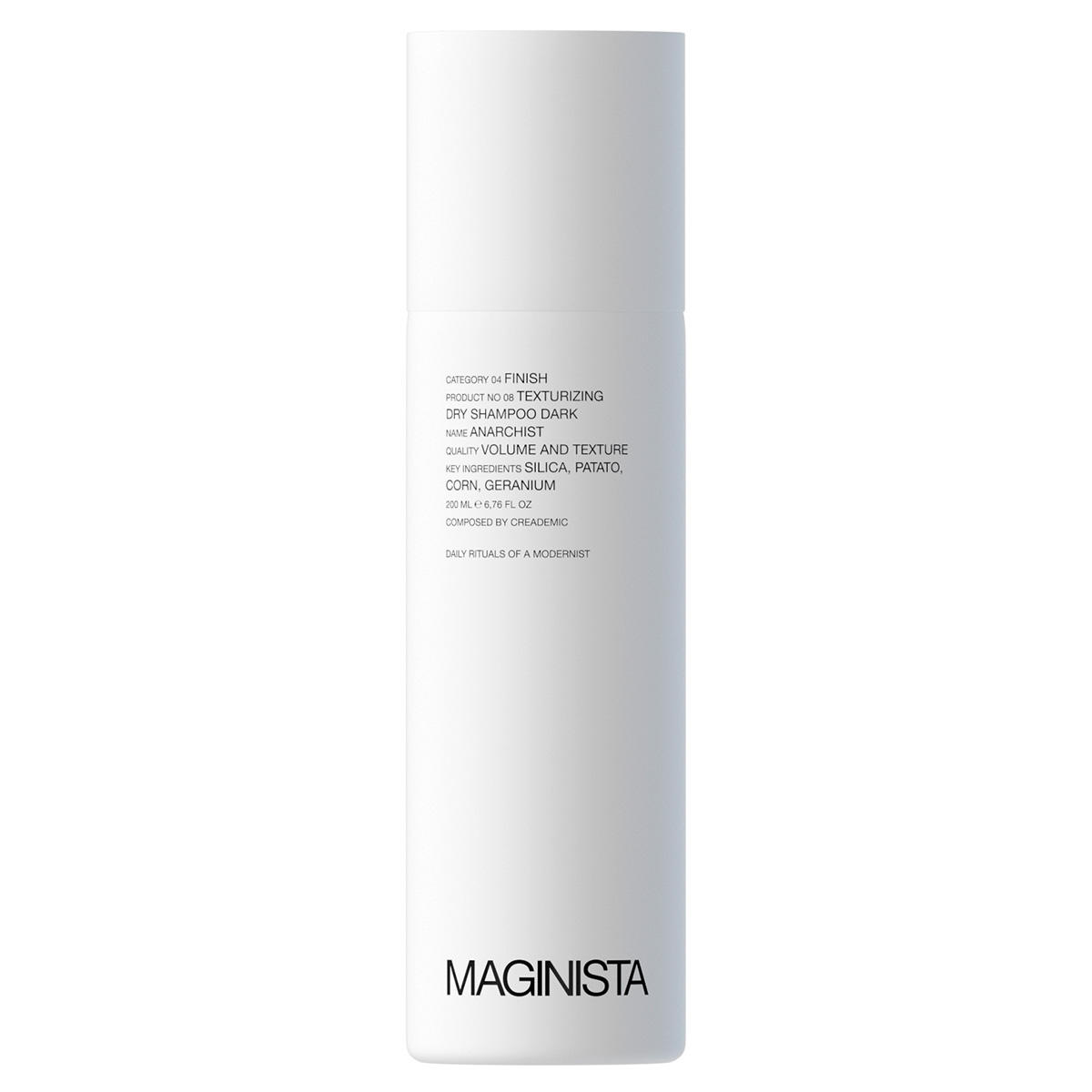 MAGINISTA Anarchist Texturizing Dry Shampoo Dark 200 ml