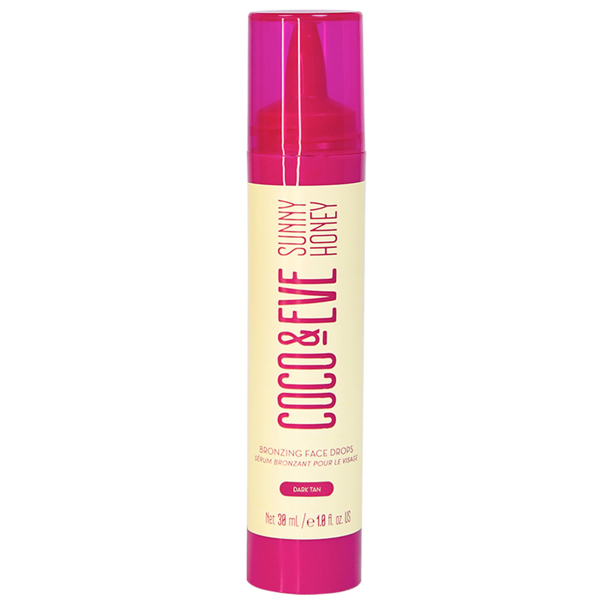 COCO & EVE Sunny Honey Bronzing Face Drops Dark Tan 30 ml