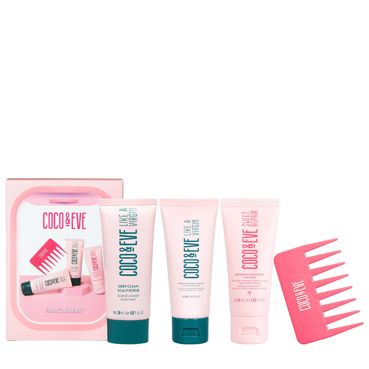 COCO & EVE Travel Hair Kit