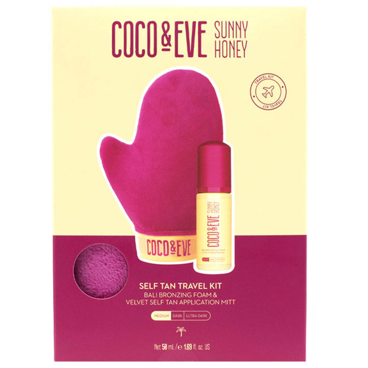 COCO & EVE Self Tan Travel Kit Medium