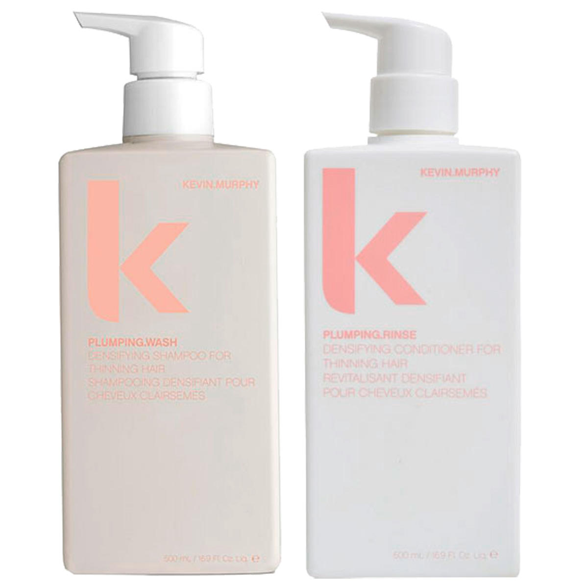 KEVIN.MURPHY Plumping Wash & Rinse Set 2 x 500 ml