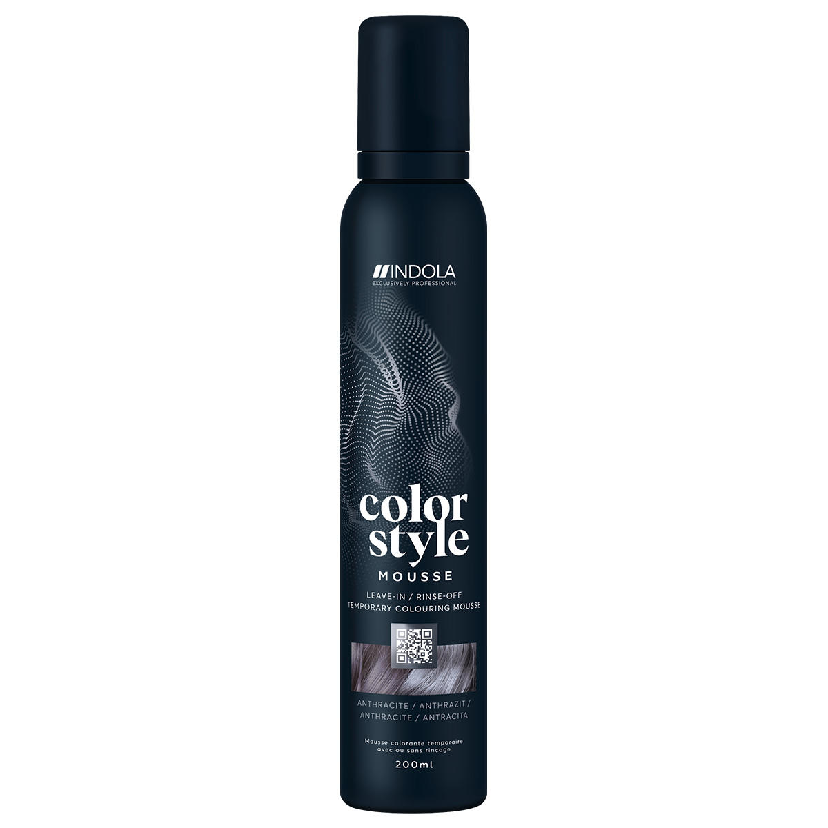 Indola Profession Color Style Mousse Antraciet 200 ml