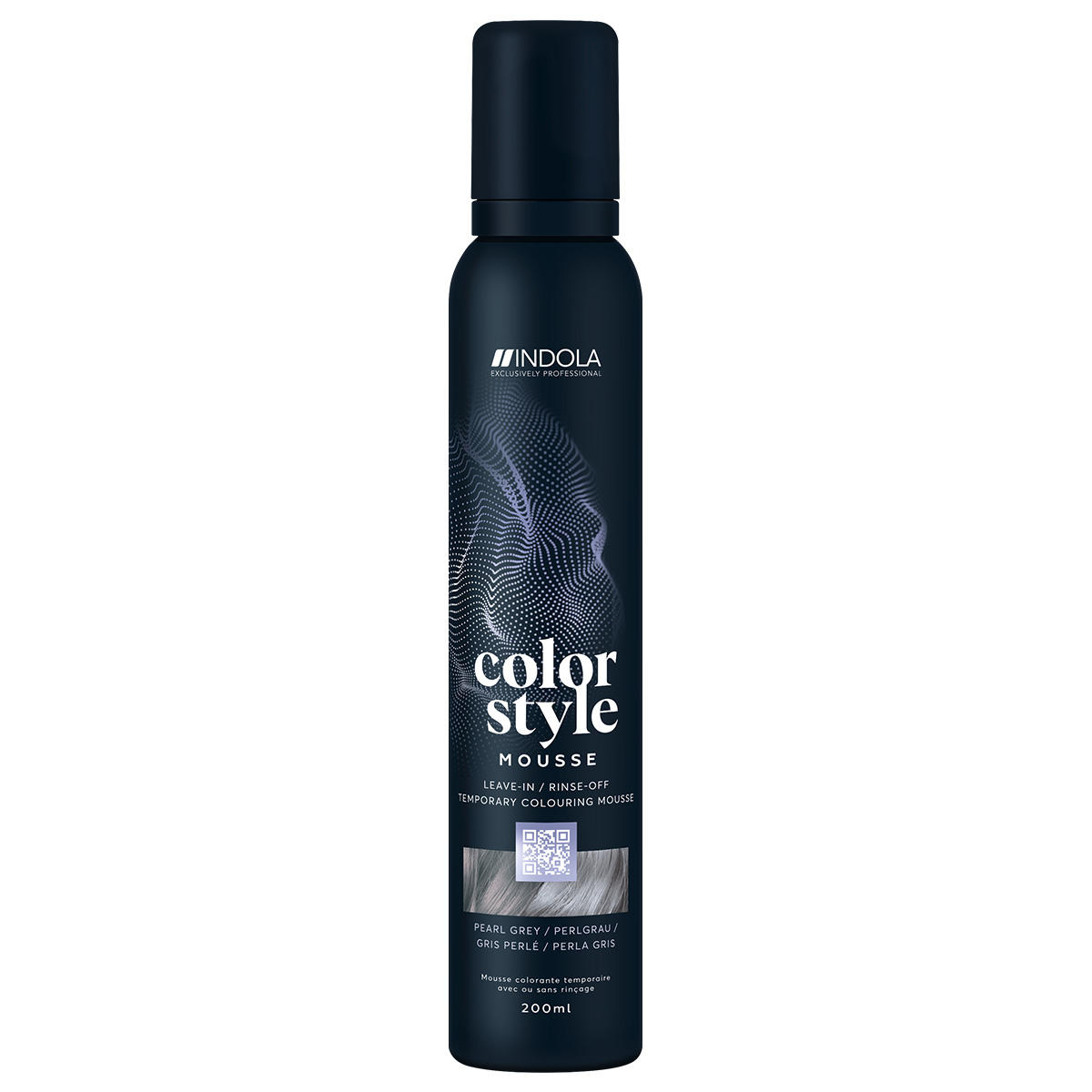 Indola Profession Color Style Mousse Parelgrijs 200 ml