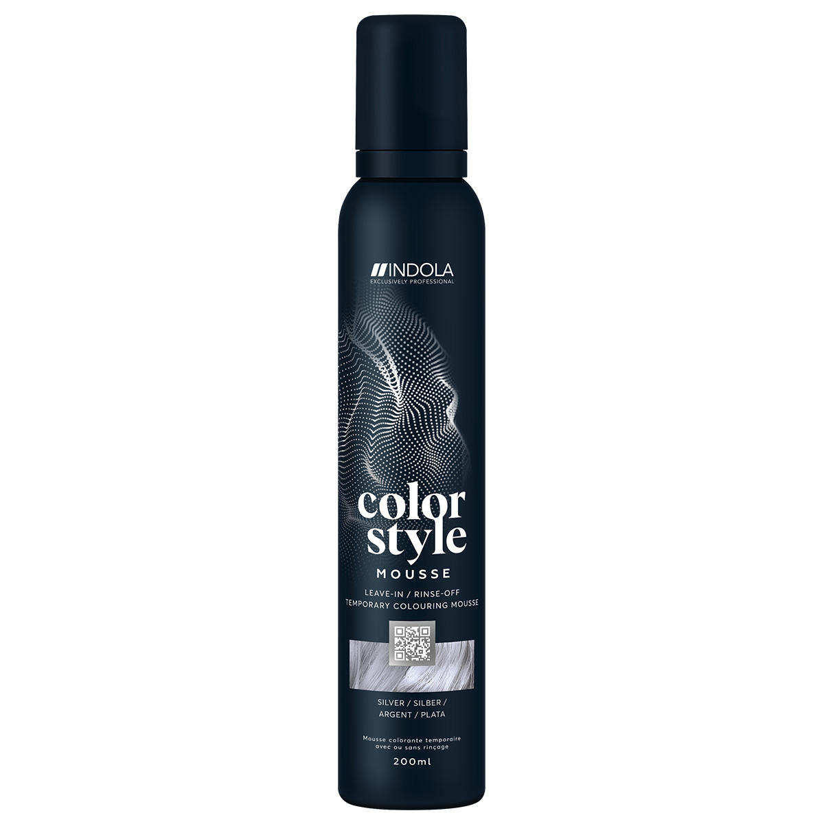 Indola Profession Color Style Mousse Zilver 200 ml