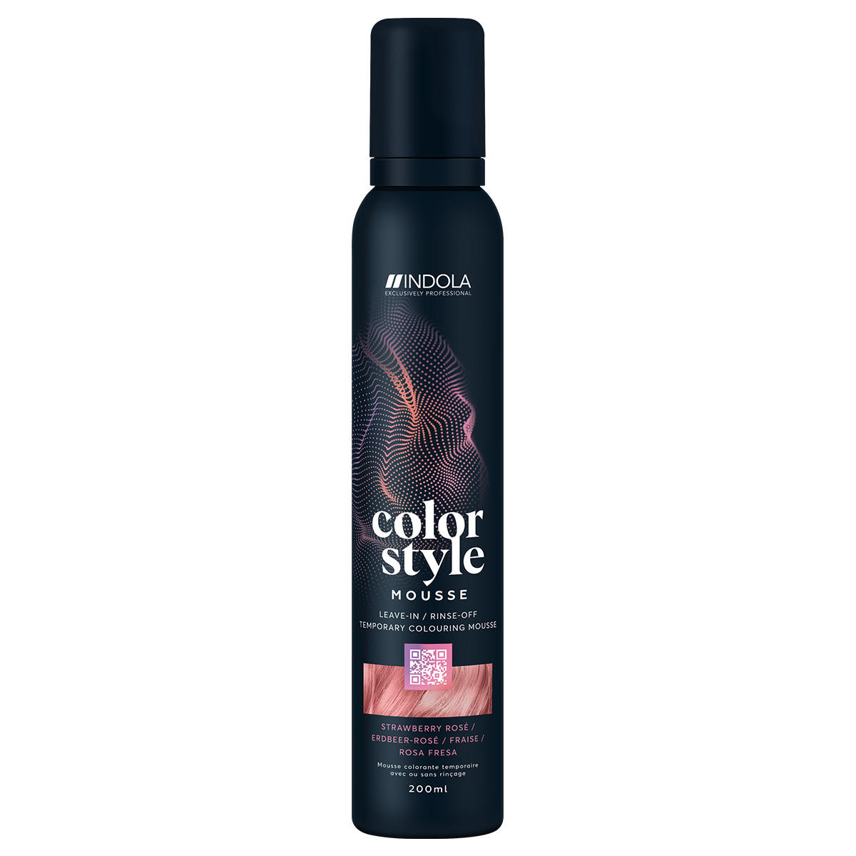 Indola Profession Color Style Mousse Aardbei Rosé 200 ml
