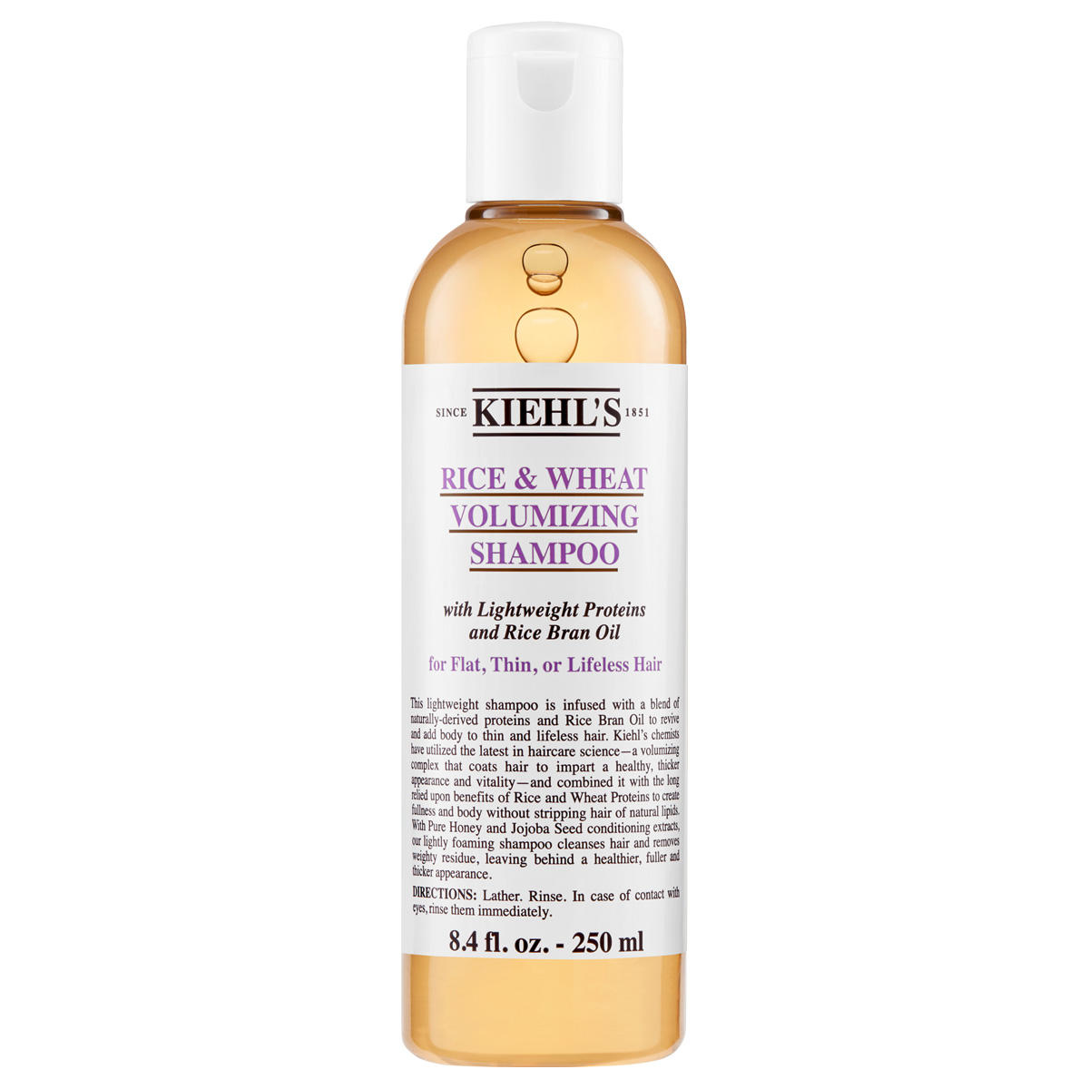 Kiehl's Rice and Wheat Volumizing Shampoo 250 ml