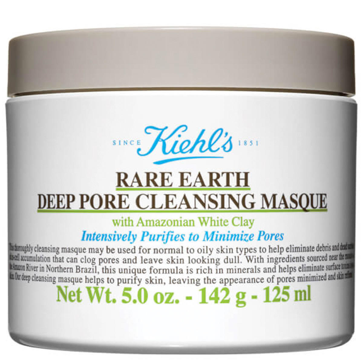 Kiehl's Rare Earth Pore Cleansing Masque 125 ml