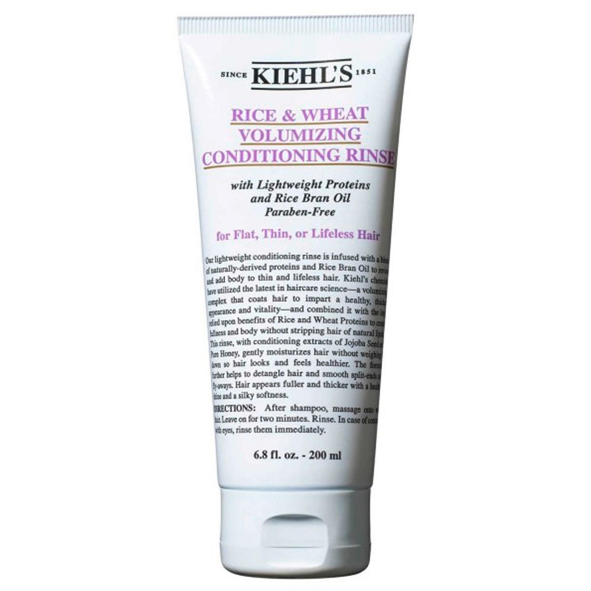 Kiehl's Rice & Wheat Volumizing Conditioning Rinse 200 ml