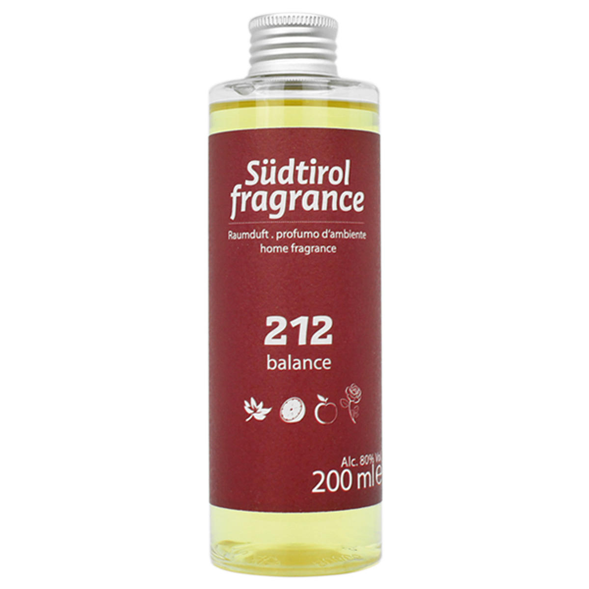 TEAM DR JOSEPH Südtirol Fragrance 212 Parfum d'ambiance Bouteille de recharge 200 ml