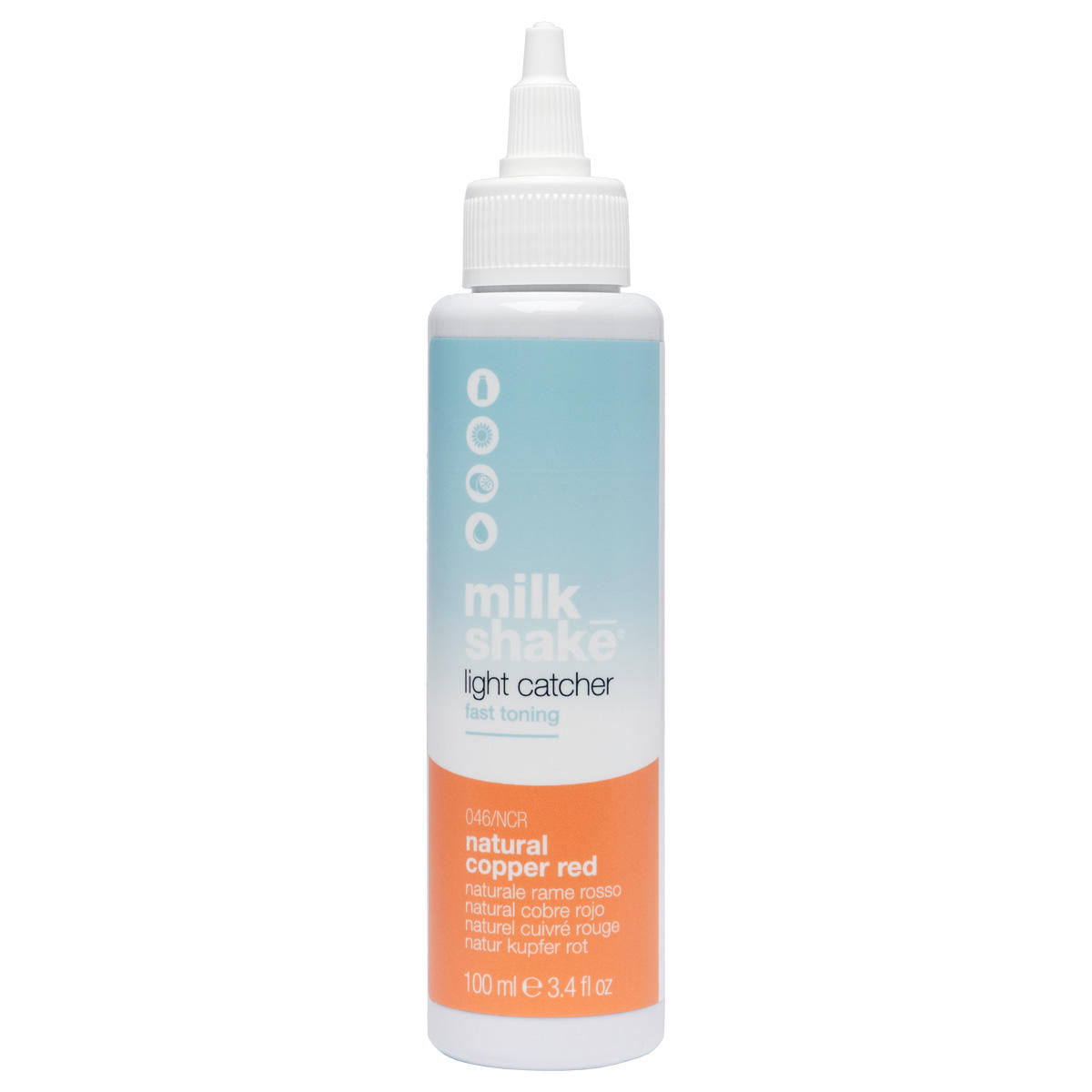 milk_shake Light Catcher fast toning 046/NCR Rosso rame naturale 100 ml