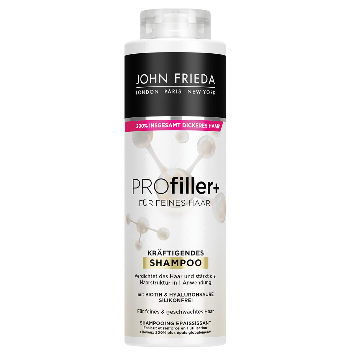 JOHN FRIEDA PROfiller+ Kräftigendes Shampoo 500 ml