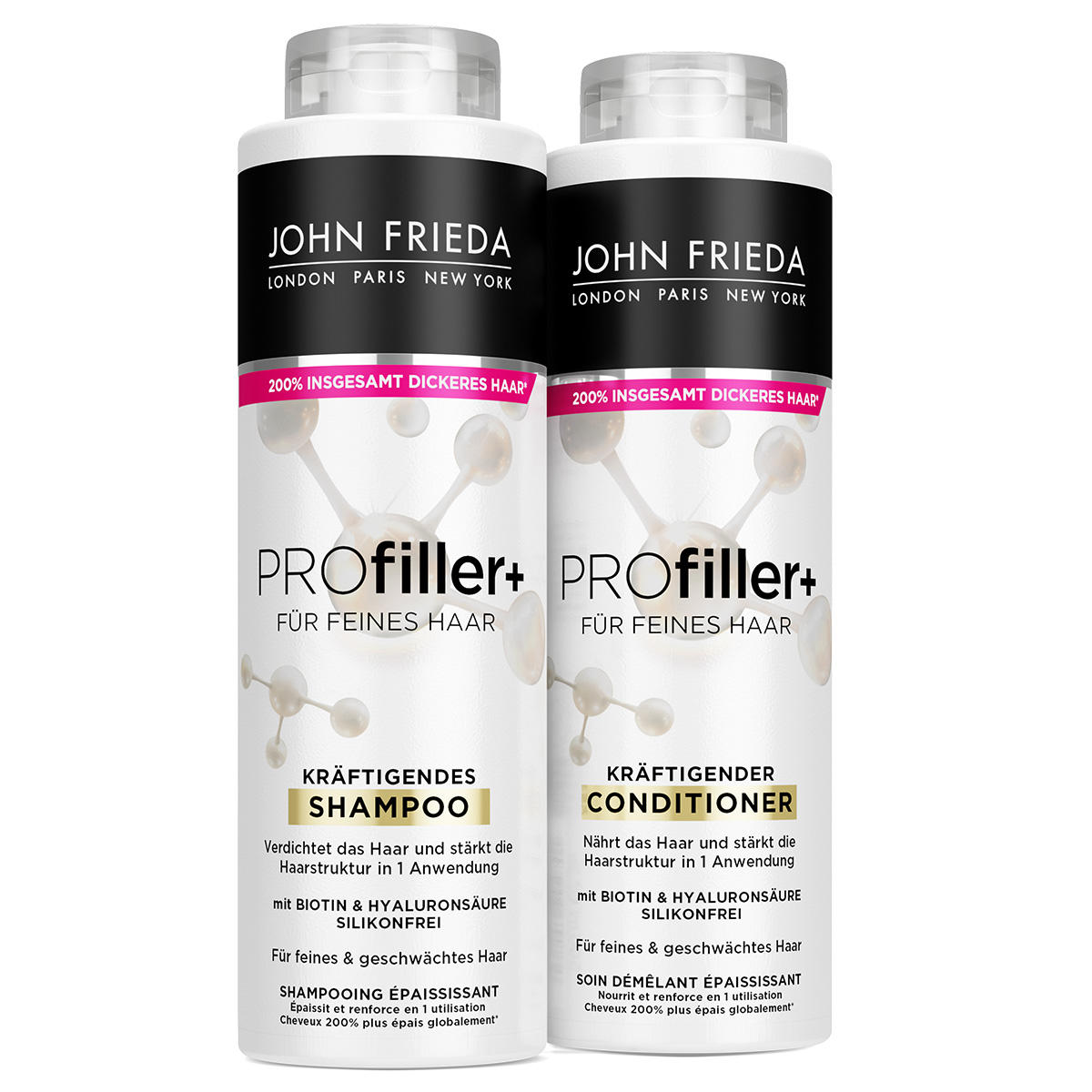 JOHN FRIEDA PROfiller+ Duo Set 2 x 500 ml