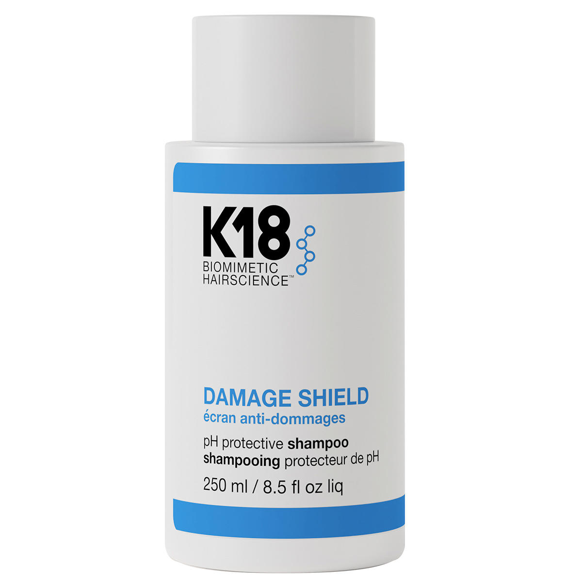 K18 Biomimetic Hairscience DAMAGE SHIELD pH Protective Shampoo 250 ml