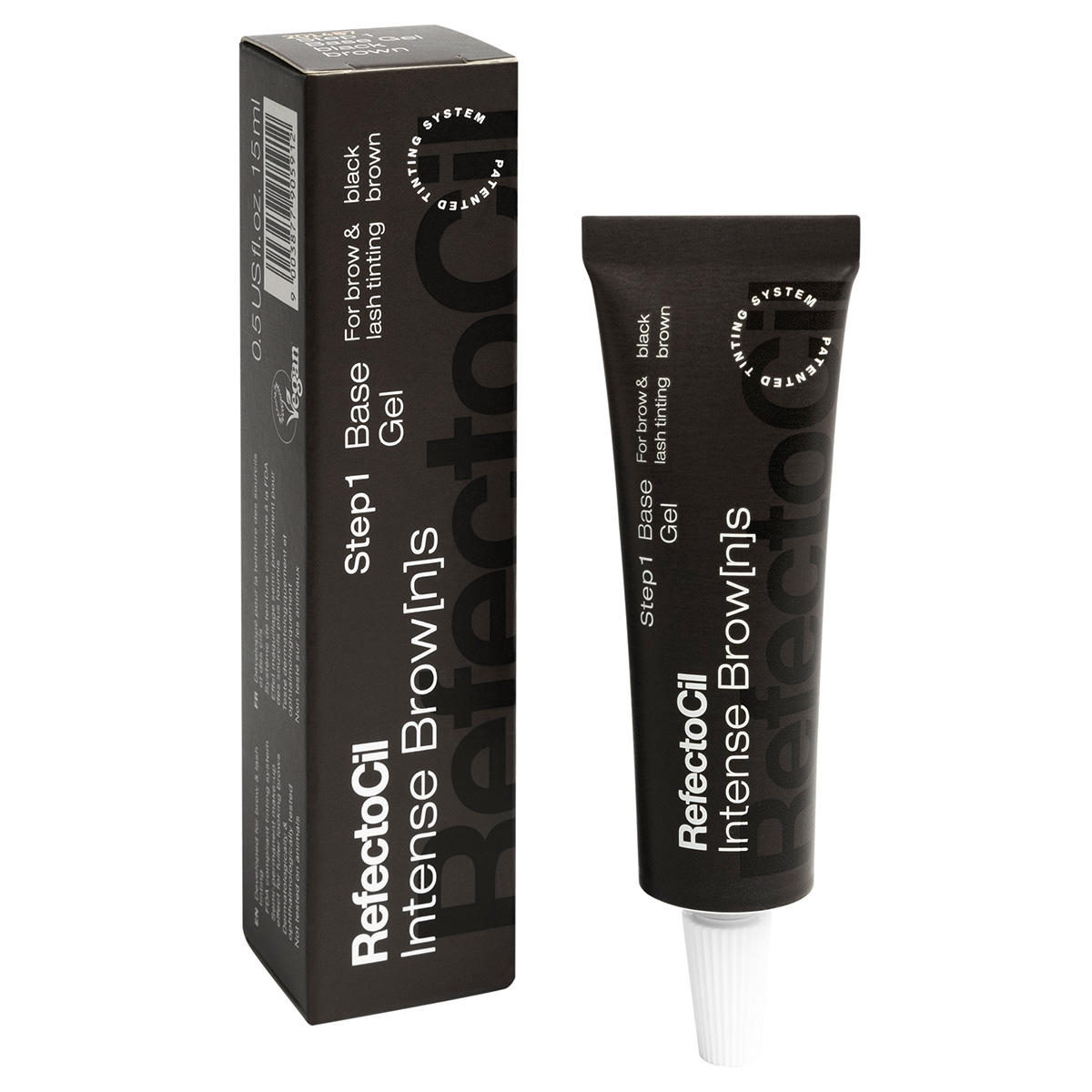 RefectoCil Intense Brow[n]s Base Gel Schwarzbraun, 15 ml