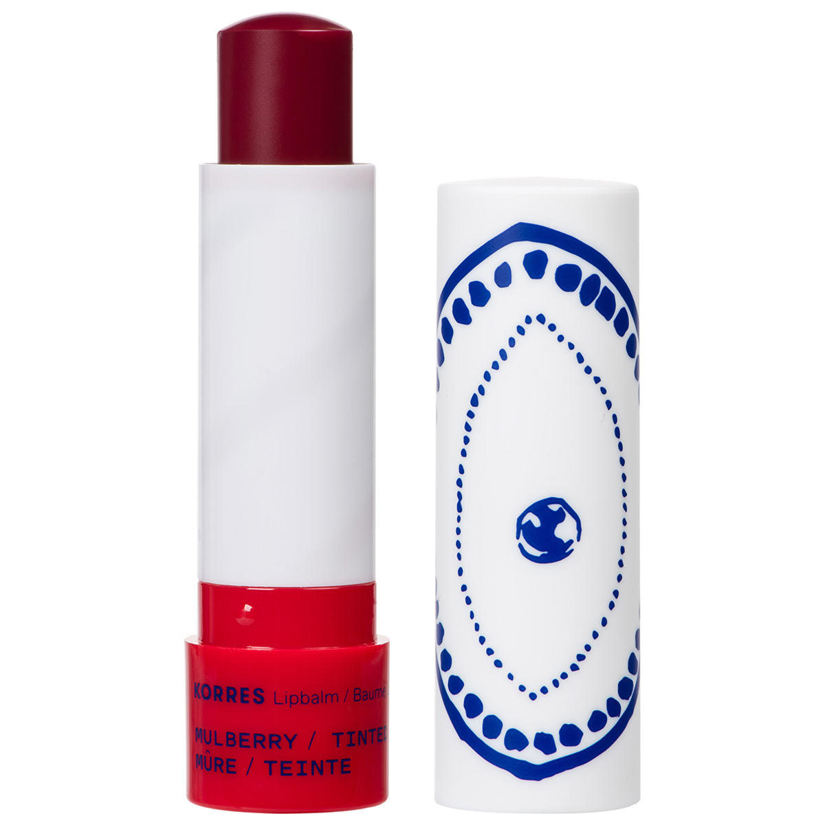 KORRES MULBERRY Lip Balm Tinted Mauve 4,5 g