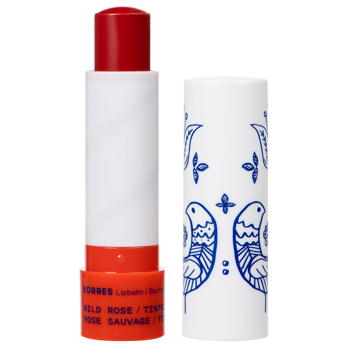 KORRES Wild Rose Lip Balm Tinted Rosso 4,5 g