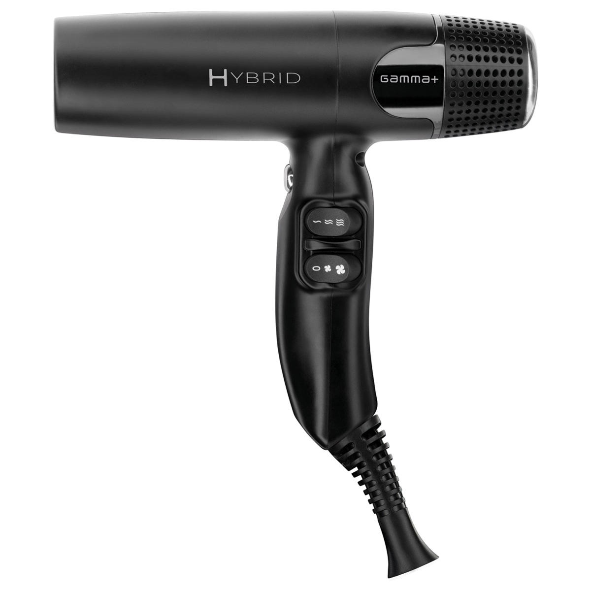 Gamma+ Hairdryer Hybrid Matt Black