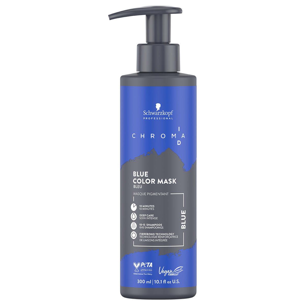 Schwarzkopf Professional Chroma ID Bonding Color Mask Blau 300 ml