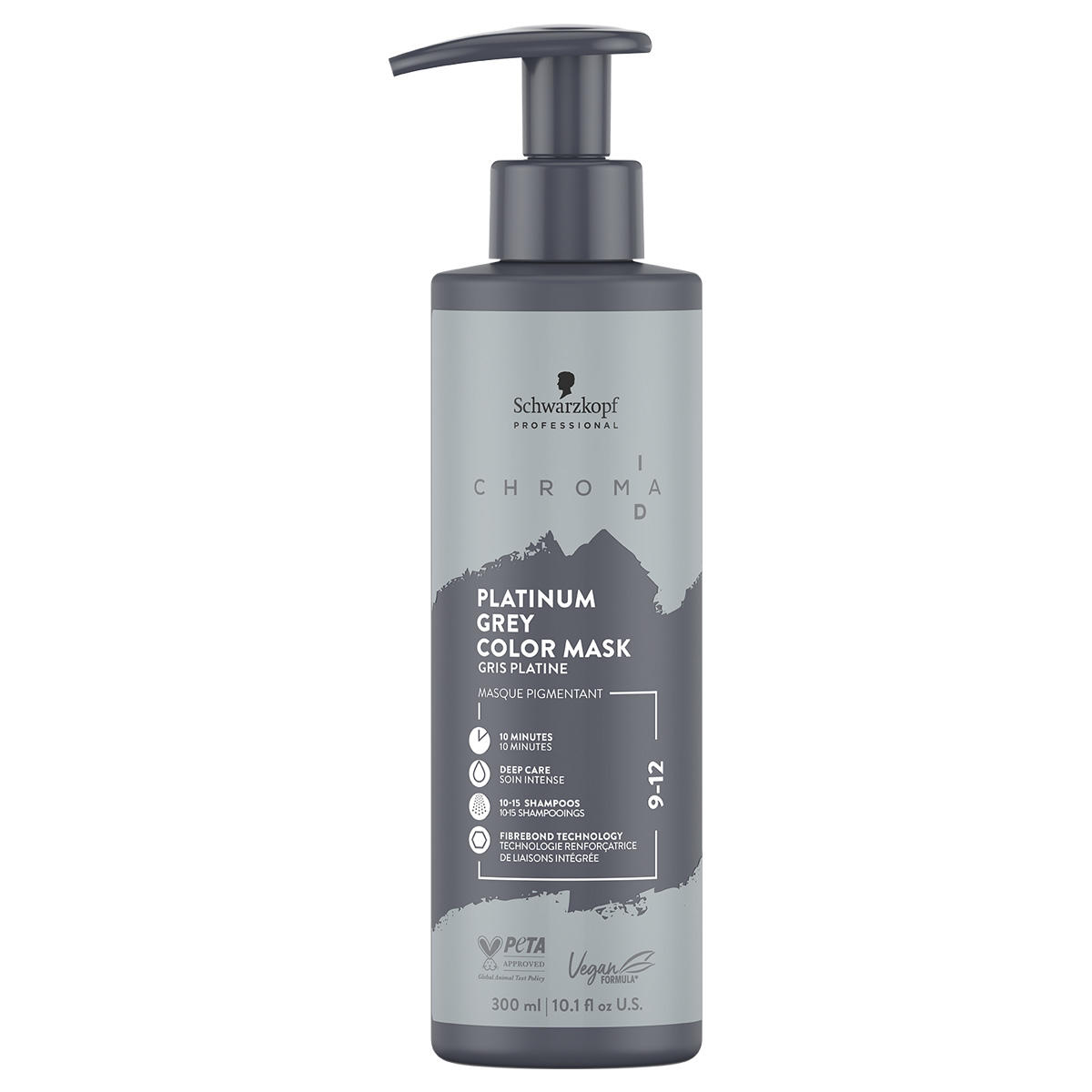 Schwarzkopf Professional Chroma ID Bonding Color Mask 9-12 Platinum Grey 300 ml