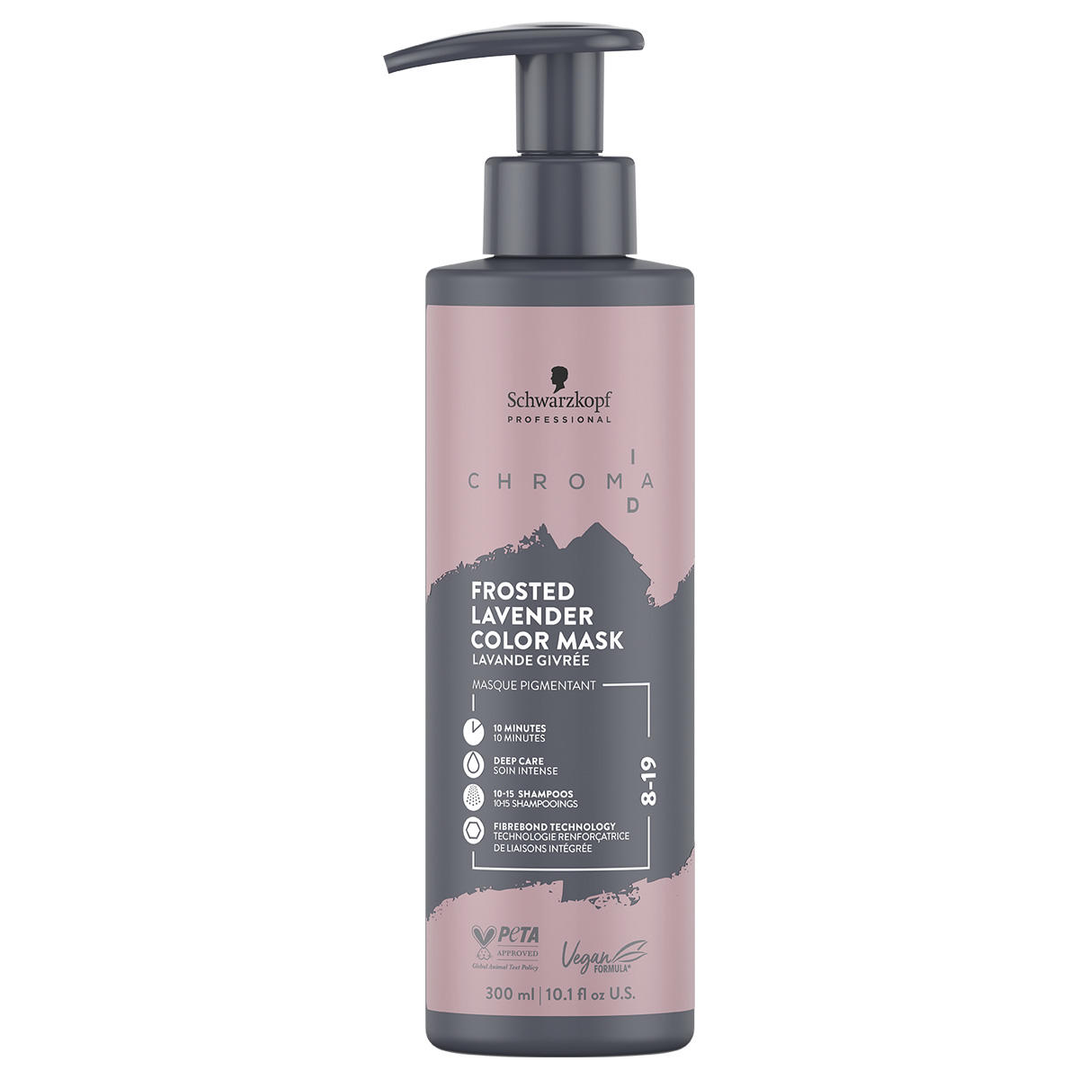 Schwarzkopf Professional Chroma ID Bonding Color Mask 8-19 Hellblond Cendré Violett 300 ml