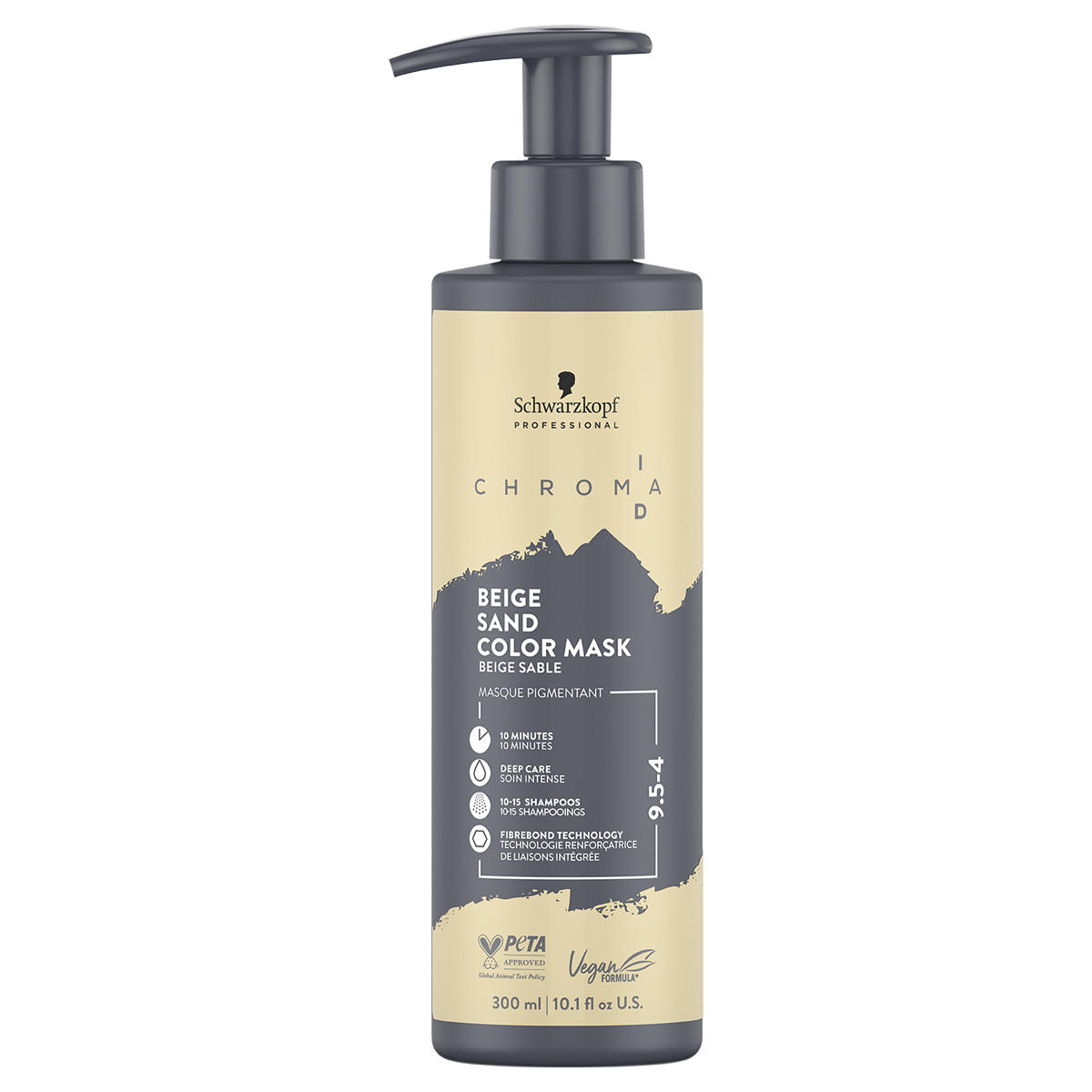 Schwarzkopf Professional Chroma ID Bonding Color Mask 9.5-4 Beige Sand 300 ml