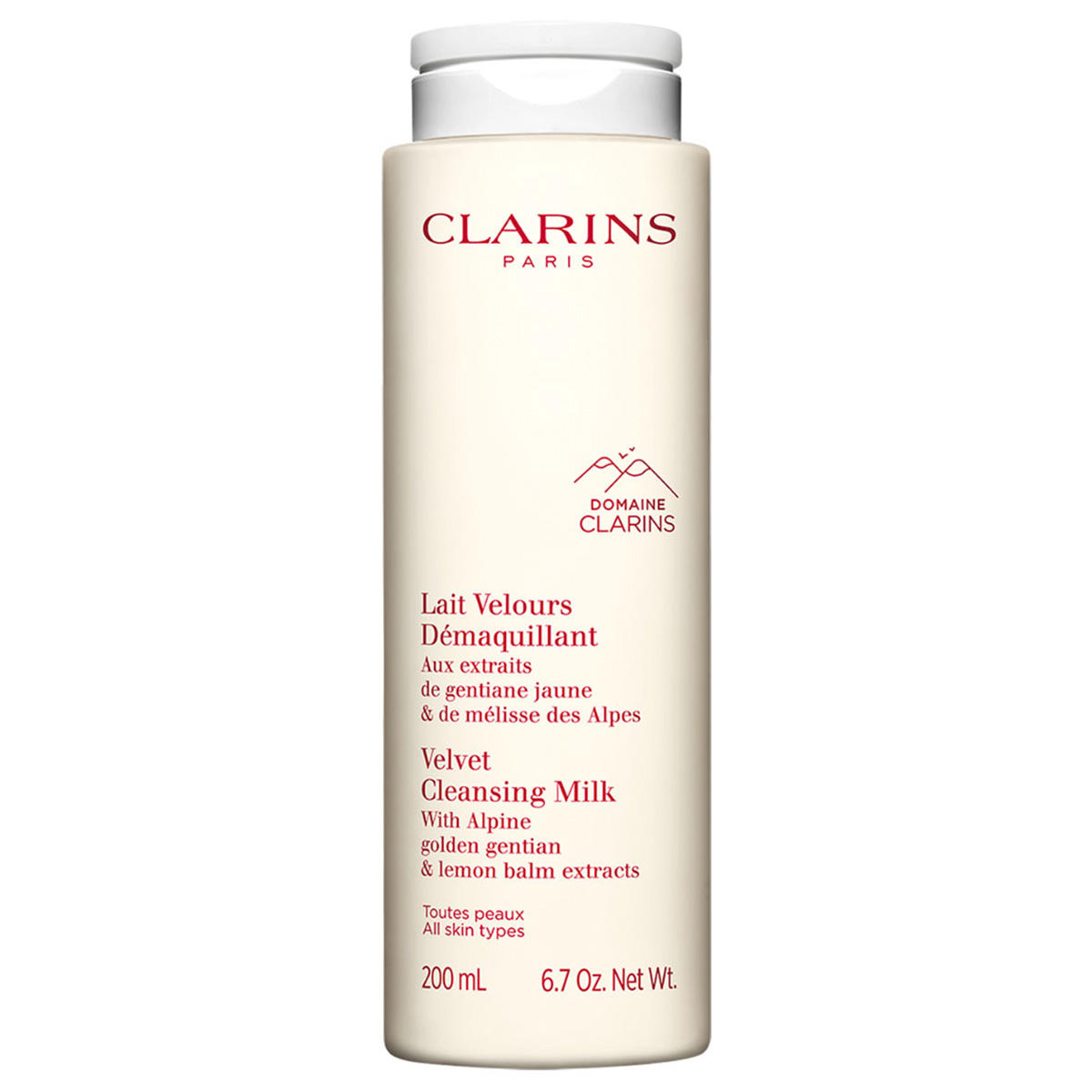 CLARINS Lait Velours Démaquillant refillable 200 ml