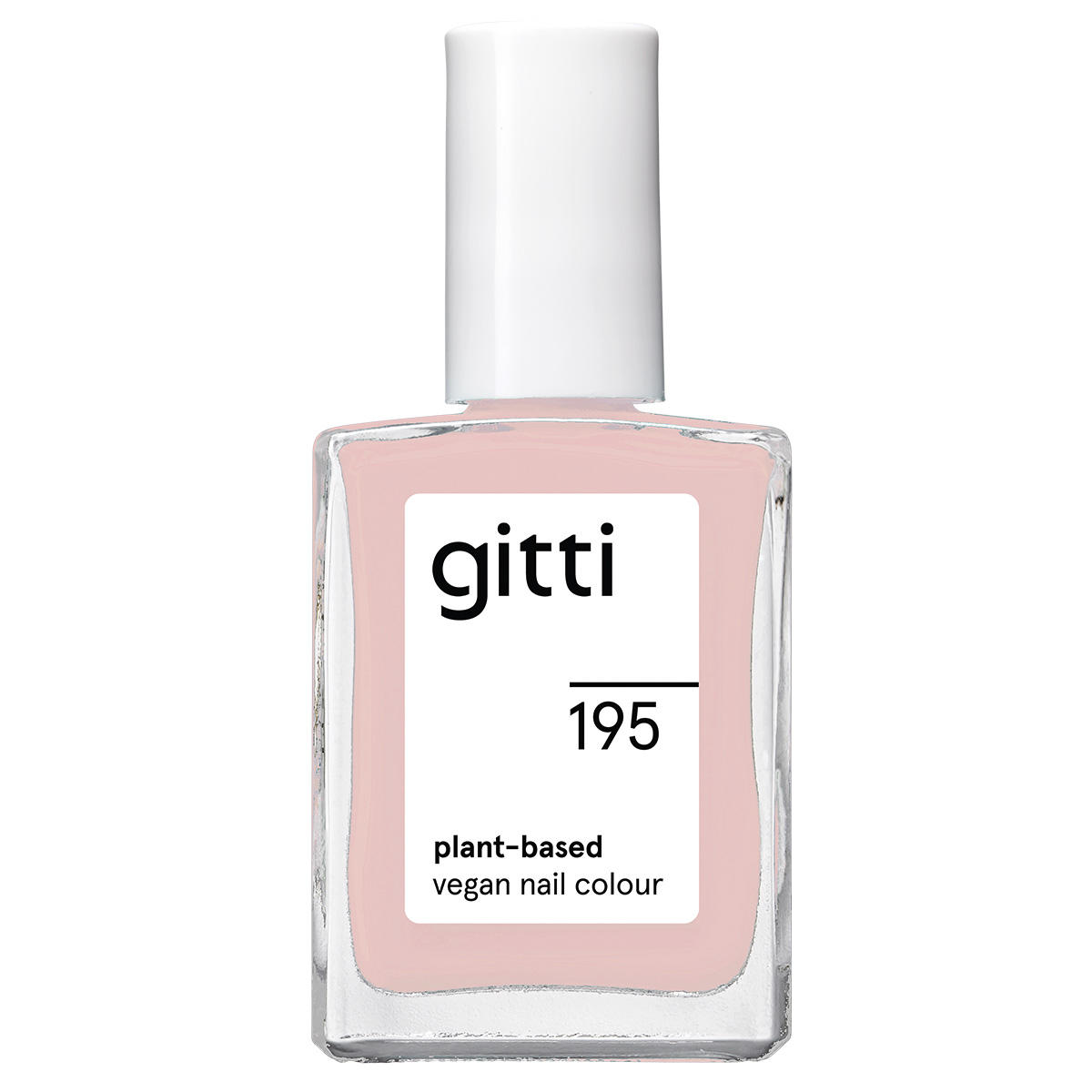 gitti no. 195 Nail Polish Tender Rosé 15 ml