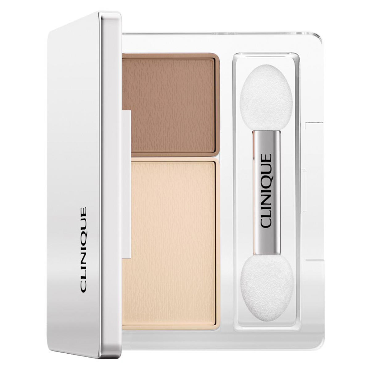 Clinique All About Shadow Duo 04 Ivory Bisque Bronze Satin Shimmer 2,2 g