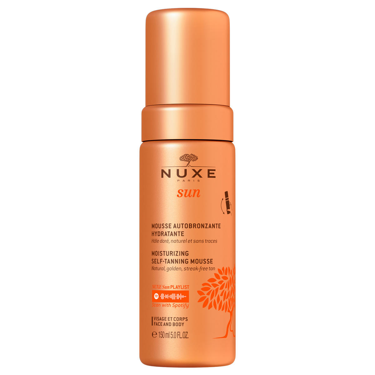 Nuxe Sun Moisturizing Self-Tanning Mousse - 150 ml. 10