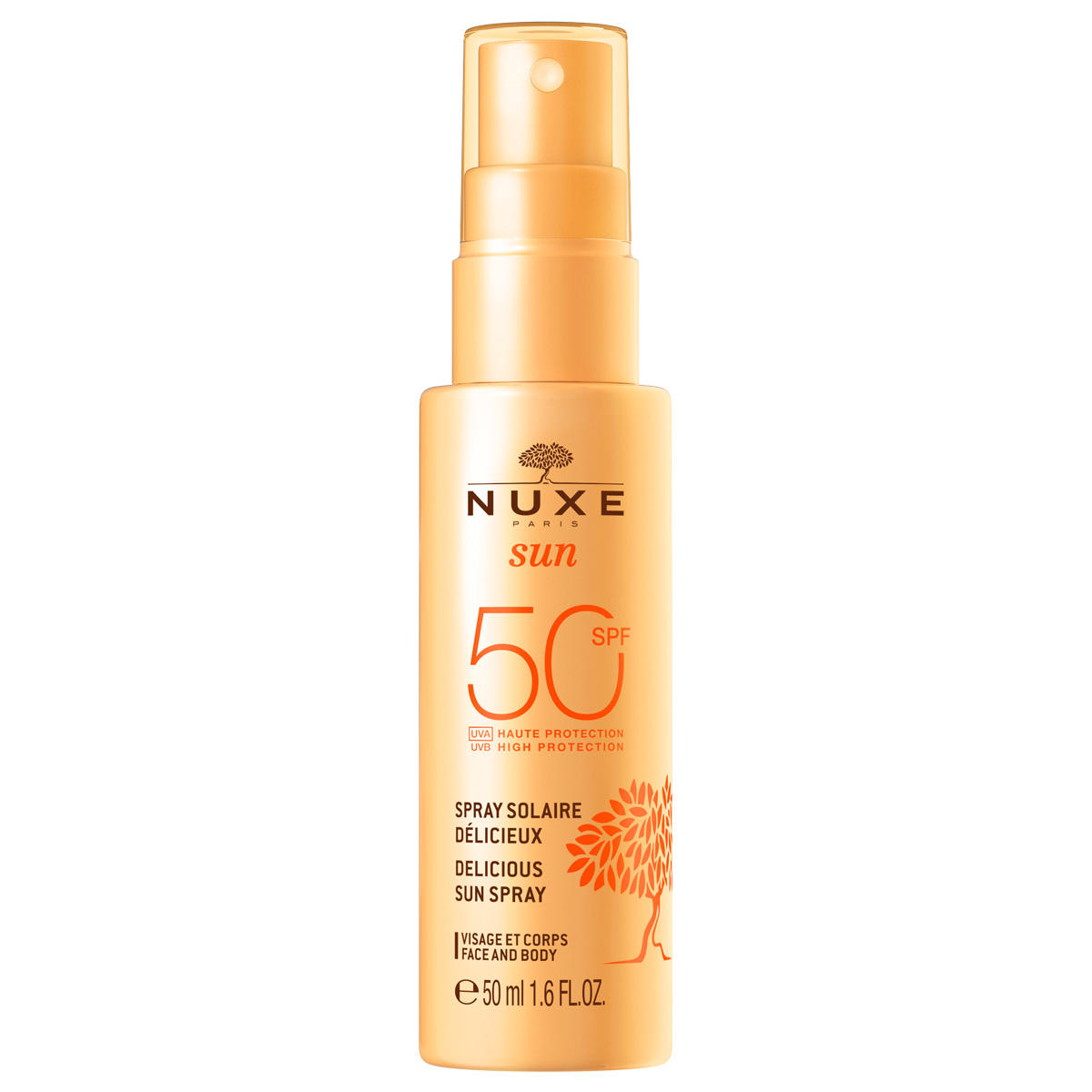 NUXE Sun Spray Solaire Délicieux SPF 50 SPF 50 50 ml