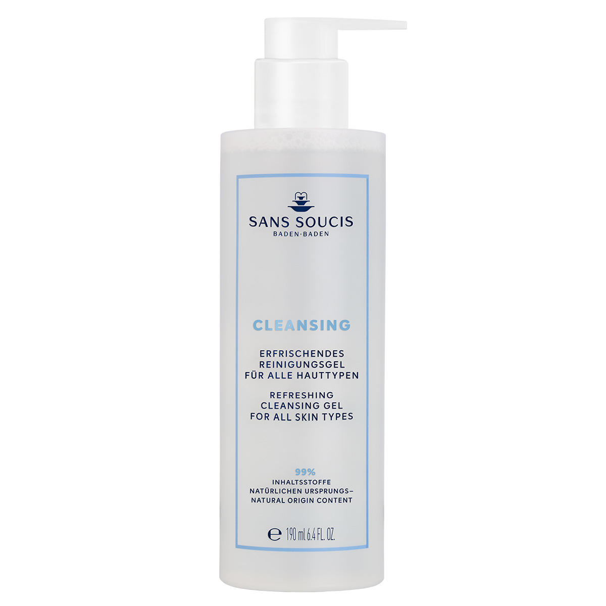SANS SOUCIS CLEANSING Gel detergente rinfrescante 190 ml