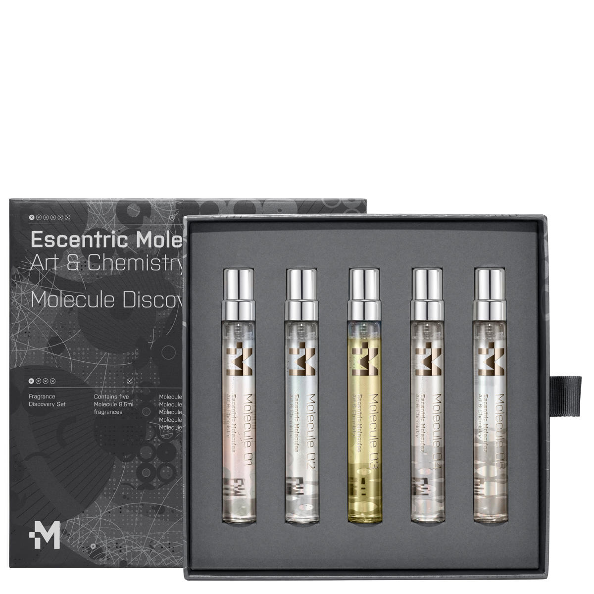 Escentric Molecules Molecule Set di scoperta 5 x 8,5 ml