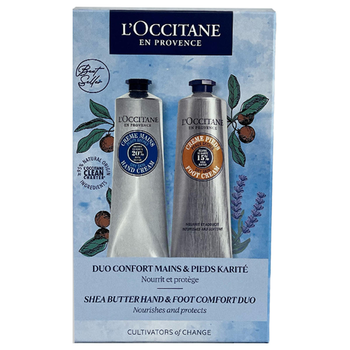 L'Occitane Duo confort mains & pieds karité 2 x 150 ml