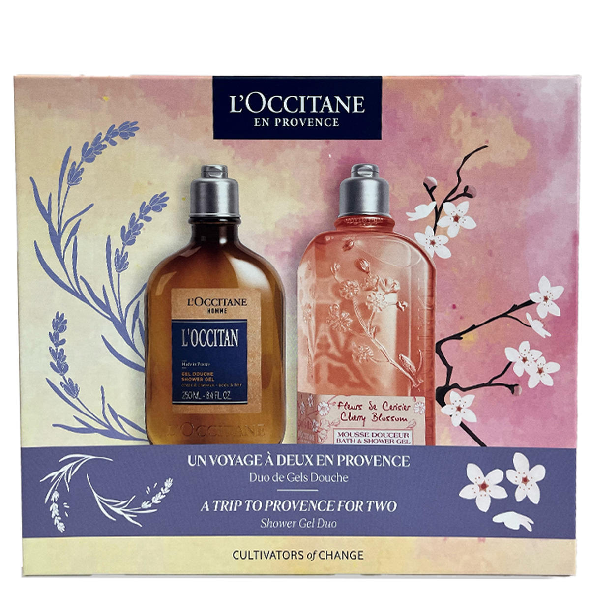 L'Occitane Un voyage à deux en provence duo de gels douche 2 x 250 ml