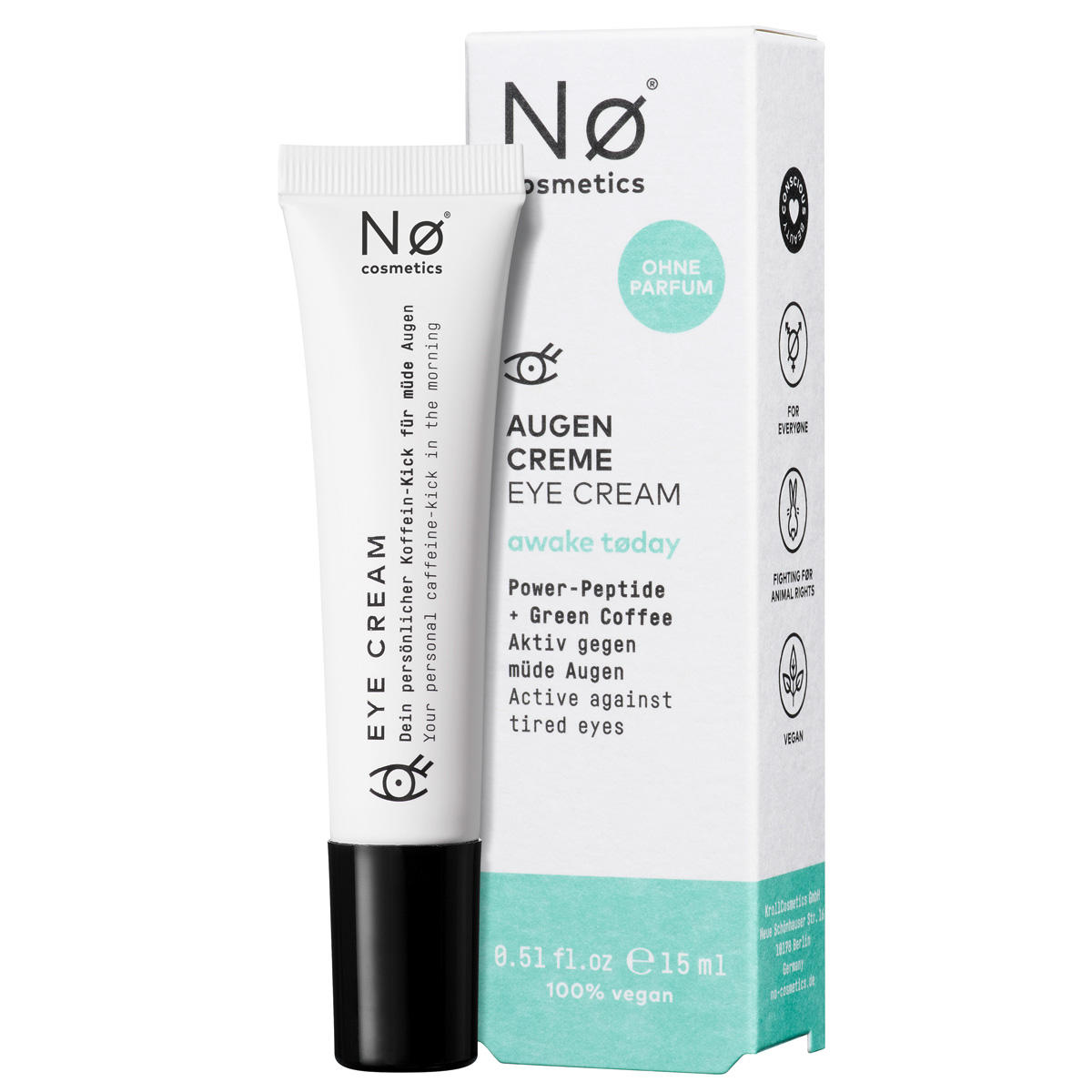 Nø Cosmetics awake tøday eye cream 15 ml