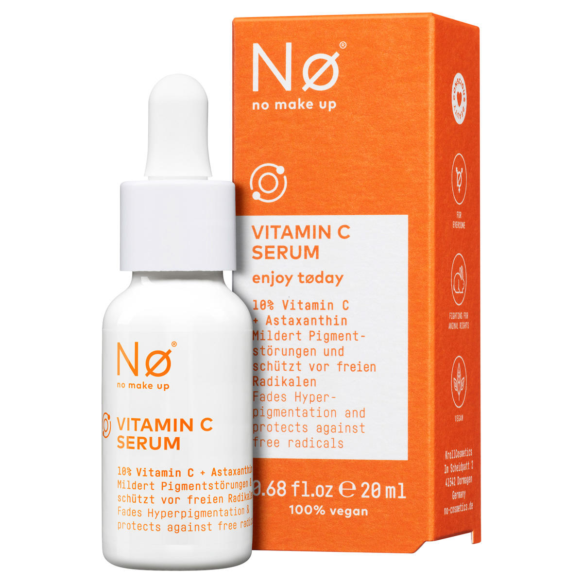 Nø Cosmetics enjoy tøday Vitamin C Serum 20 ml