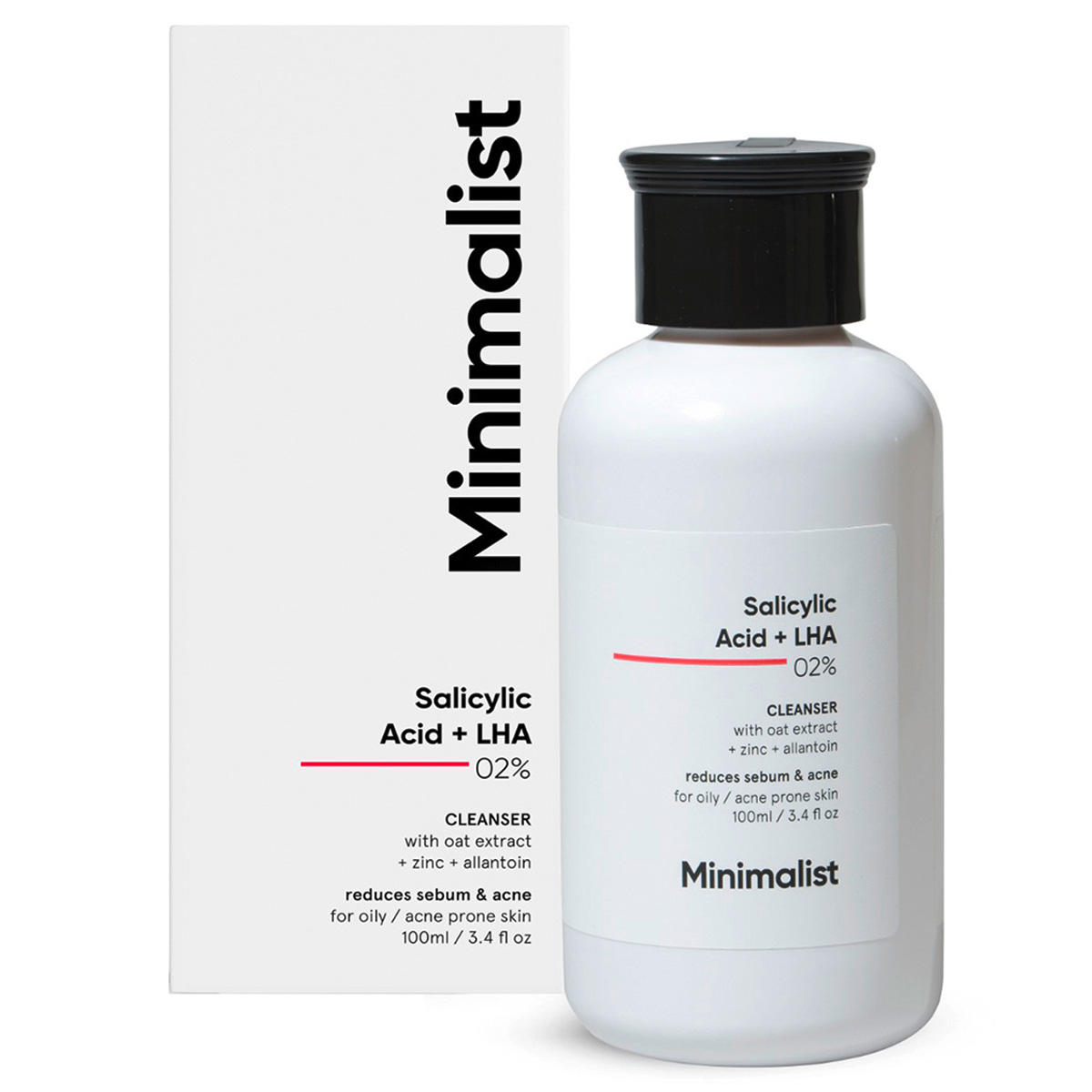 Minimalist Salicylic Acid + LHA 02% Cleanser 100 ml