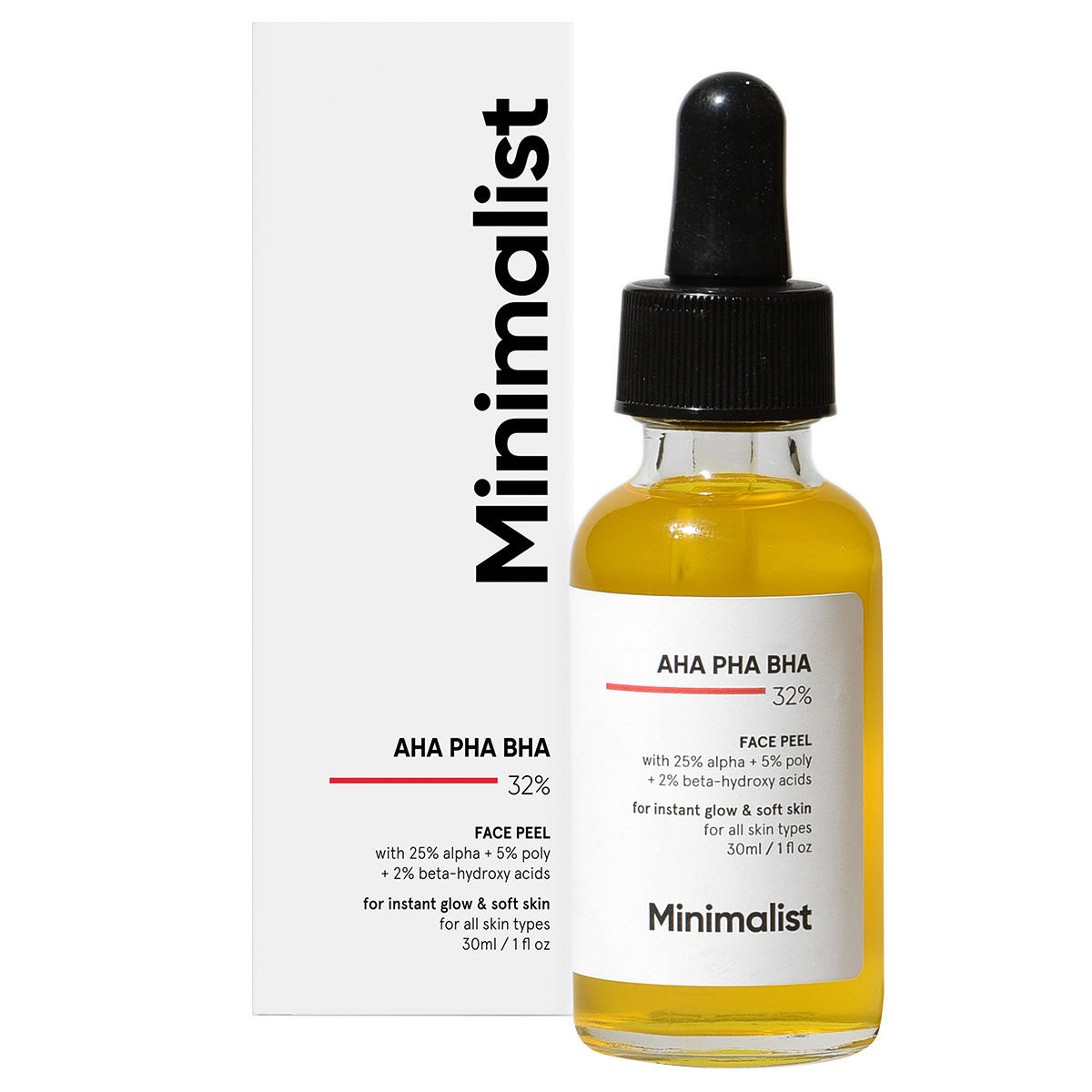 Minimalist AHA PHA BHA 32% Face Peel 30 ml
