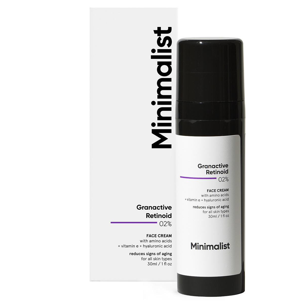 Minimalist Granactive Retinoid 02% Face Cream 30 ml