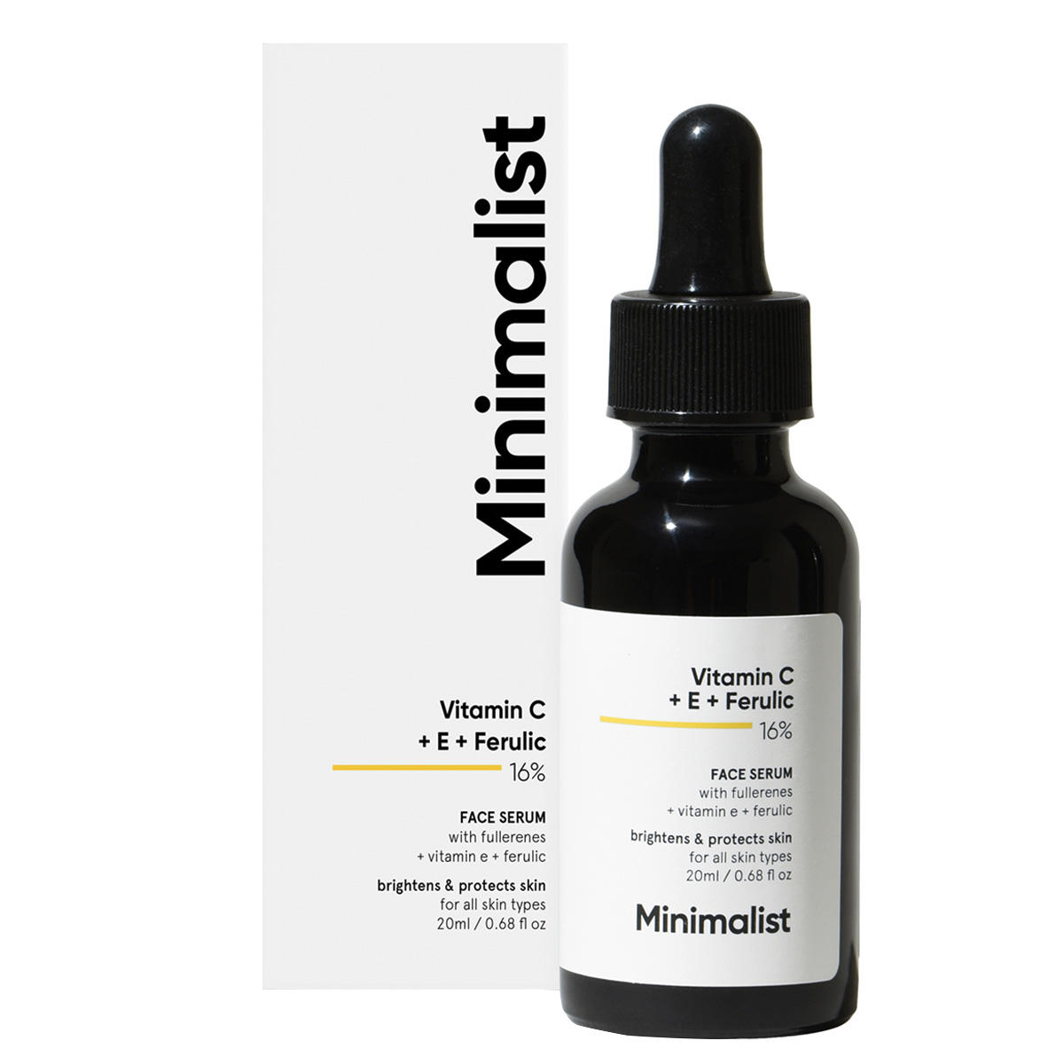 Minimalist Vitamin C + E + Ferulic 16% Face Serum 20 ml
