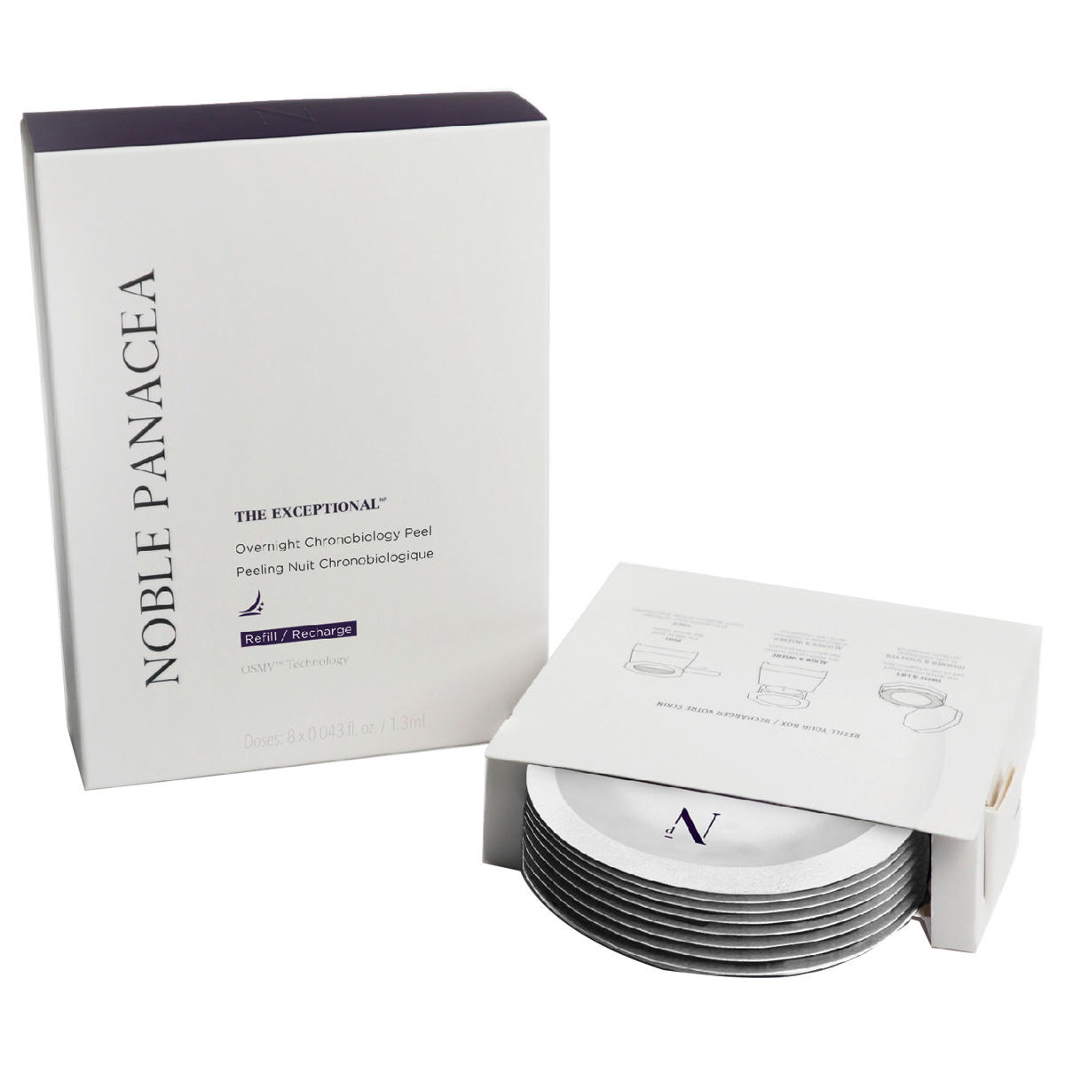 NOBLE PANACEA THE EXCEPTIONAL Overnight Chronobiology Peel Refill 8 x 1,3 ml