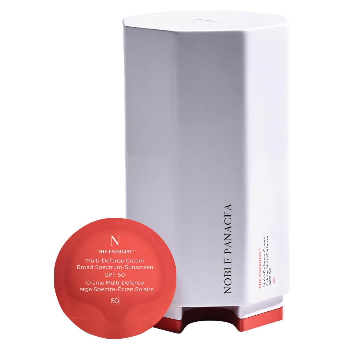 NOBLE PANACEA THE ENERGIST Multi-Defense Cream SPF 50 60 x 1,1 ml