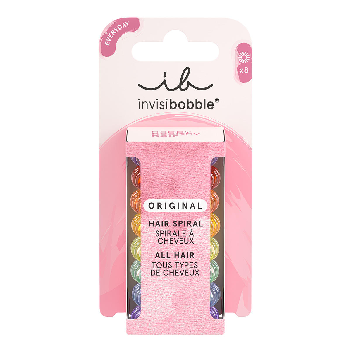 invisibobble ORIGINAL Rainbow Vibes 8 Stück