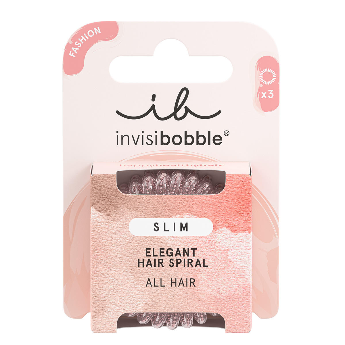 invisibobble SLIM Pink Monocle 3 Stück