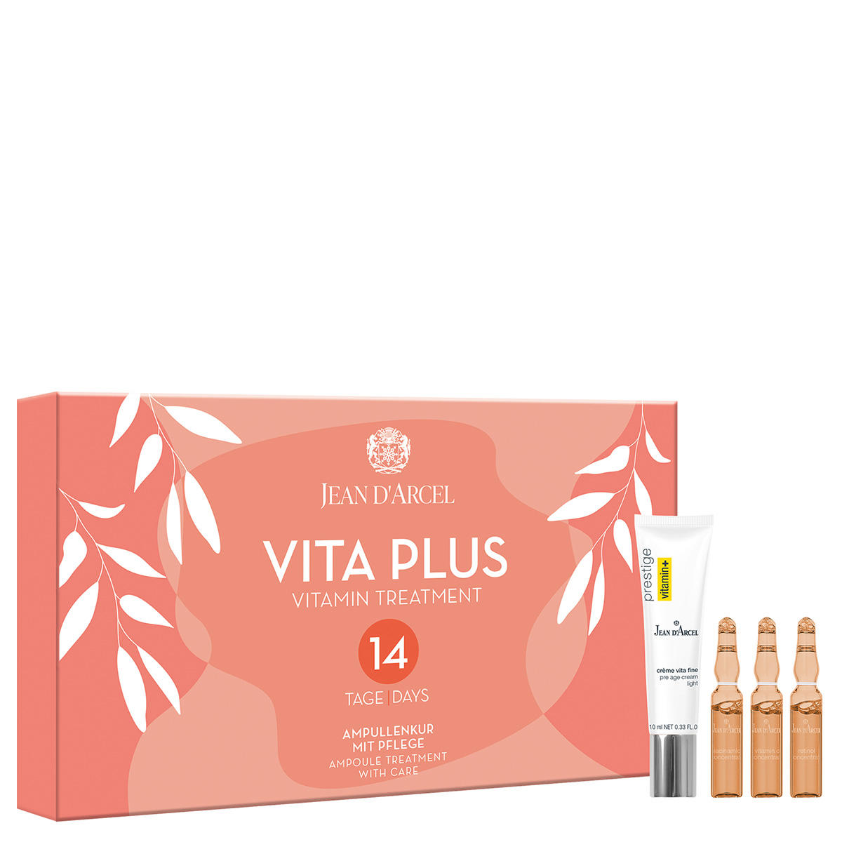 JEAN D ́ARCEL VITA PLUS Vitamin Treatment Set 14 x 2 ml, 1 x 10 ml