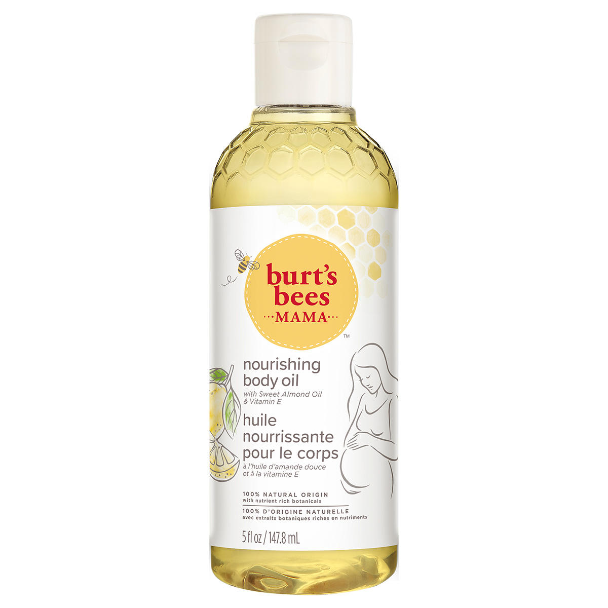 Burt ́s Bees MAMA Olio corpo nutriente 147,8 ml