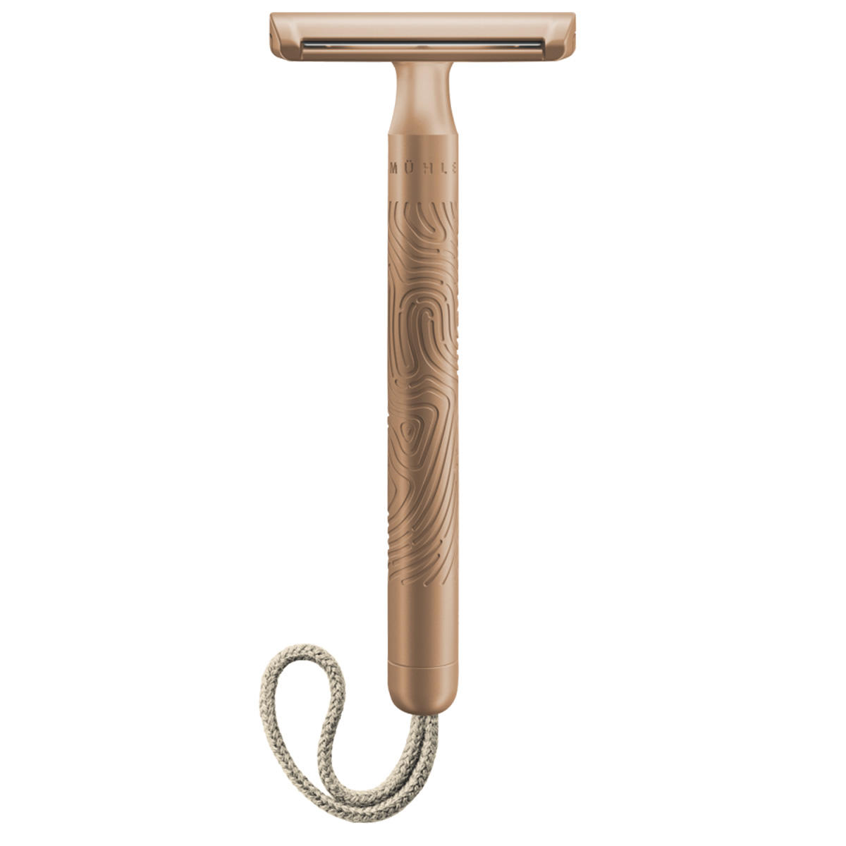 MÜHLE COMPANION Rasierhobel roségold matt