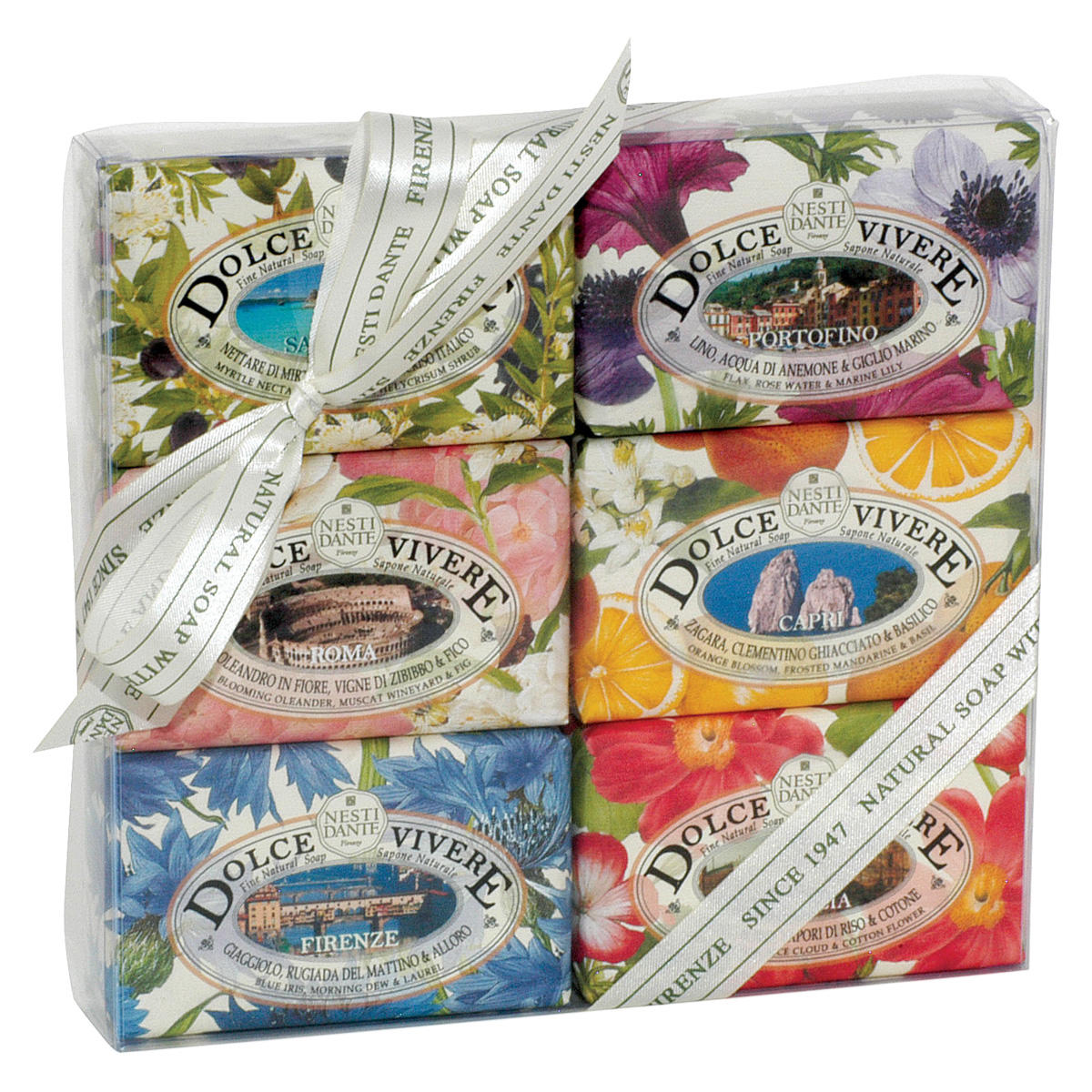 Nesti Dante Dolce Vivere Soap Kit 6 x 150 g